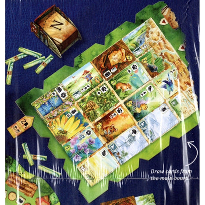 Meadow Board Game - Ages 10+ (For 1 to 4 players) For Nature-Observing Wanderers