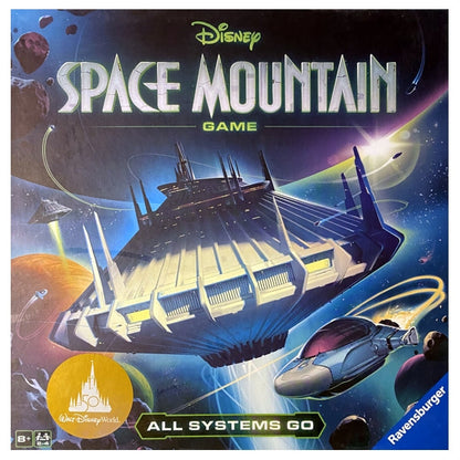 Space Mountain Board Game (2-4 Players) For ages 8+