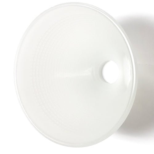 Berman 8" Glass Reflector Lamp Shade - Waffle Pattern (SB-13037) - Dollar Fanatic