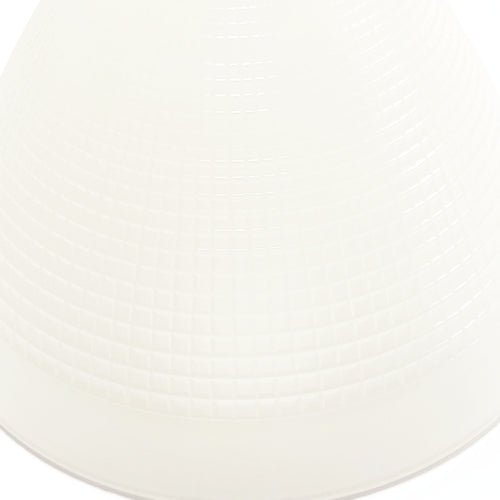 Berman 8" Glass Reflector Lamp Shade - Waffle Pattern (SB-13037) - Dollar Fanatic