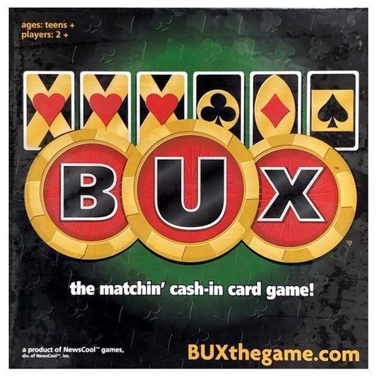 Bux Matchin' Cash-In Card Game (For 2+ Players) Ages Teens+ - DollarFanatic.com