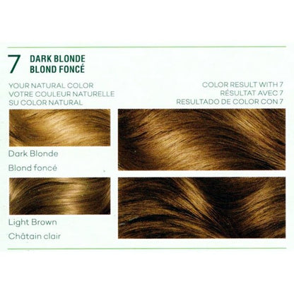 Clairol Natural Instincts Demi - Permanent Hair Color Kit (7 Dark Blonde) Vegan, Lasts 28 Shampoos - Dollar Fanatic