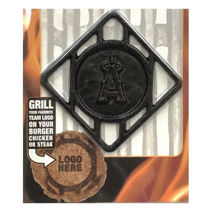 Pangea LA Angels Cast Iron BBQ Meat Brander (4" x 4") Grill on Burgers, Chicken, Steaks - DollarFanatic.com