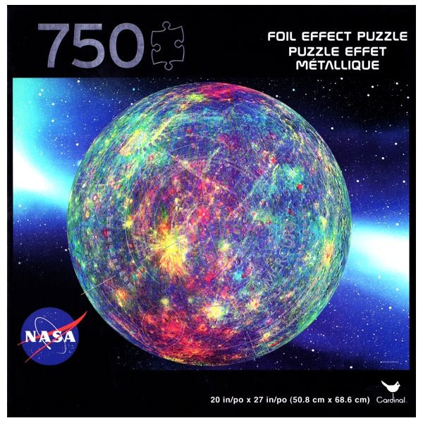 Spin Master Foil Effect Jigsaw Puzzle - Planet Mercury (750 Pieces) For ages 8+ - $5 Outlet