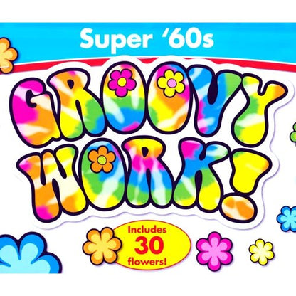 Super 60's Classroom Bulletin Board Set (40 Pieces) CD-110171 - Dollar Fanatic